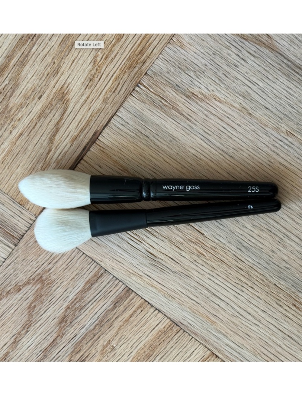 Wayne Goss Goat Hair First Edition F2 Cheek & Synthetic hair 25S Brushes
